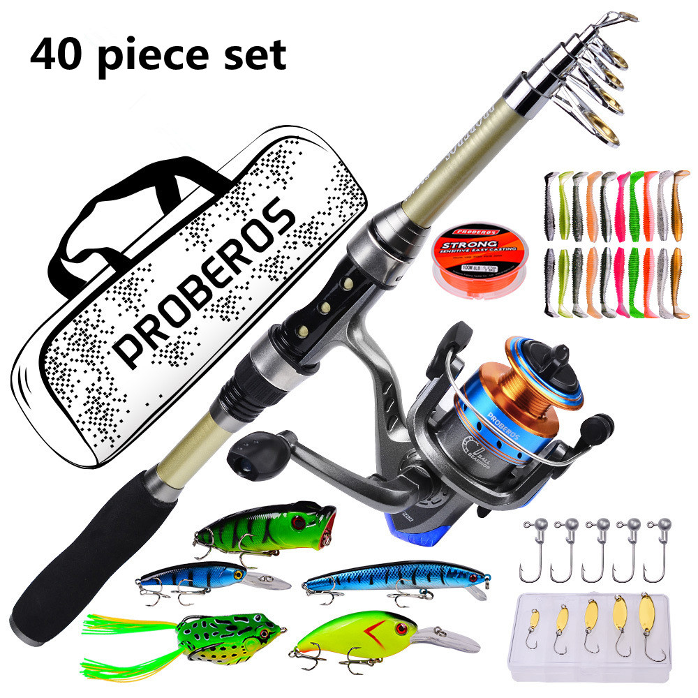 Fishing Rod Fly - 40 Buah Set Joran Pancing Laut