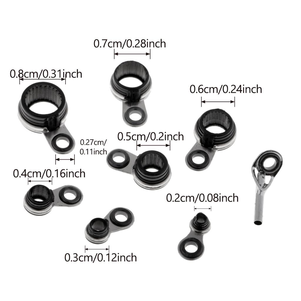 Fishing Rod Casting - Cincin Pemandu Joran Pancing Universal, Set