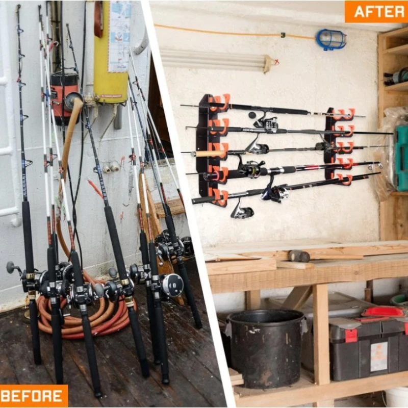 Rak Pemegang Joran Pancing unt - Fishing Rod Rack ulasan dan harga