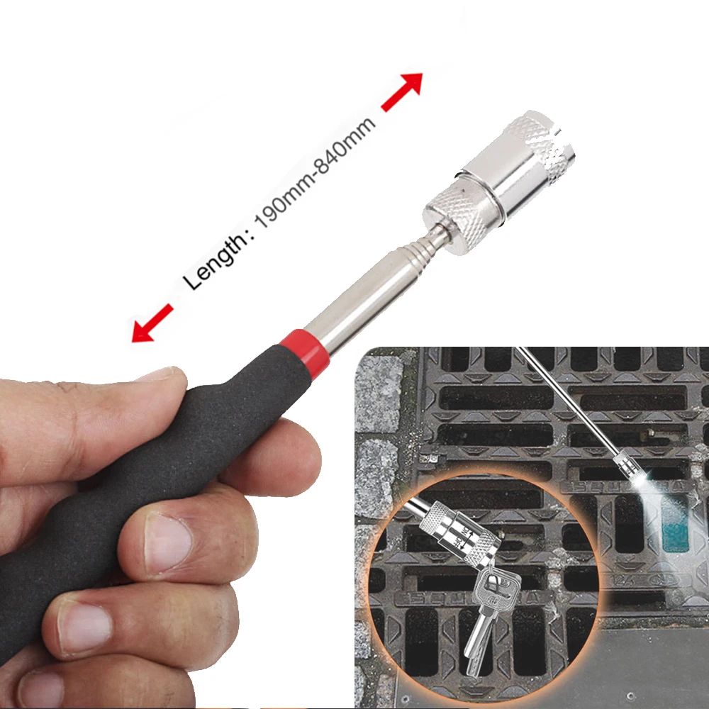 1-5 buah pena magnetik telesko - Fishing Rod Telescopic ulasan dan harga