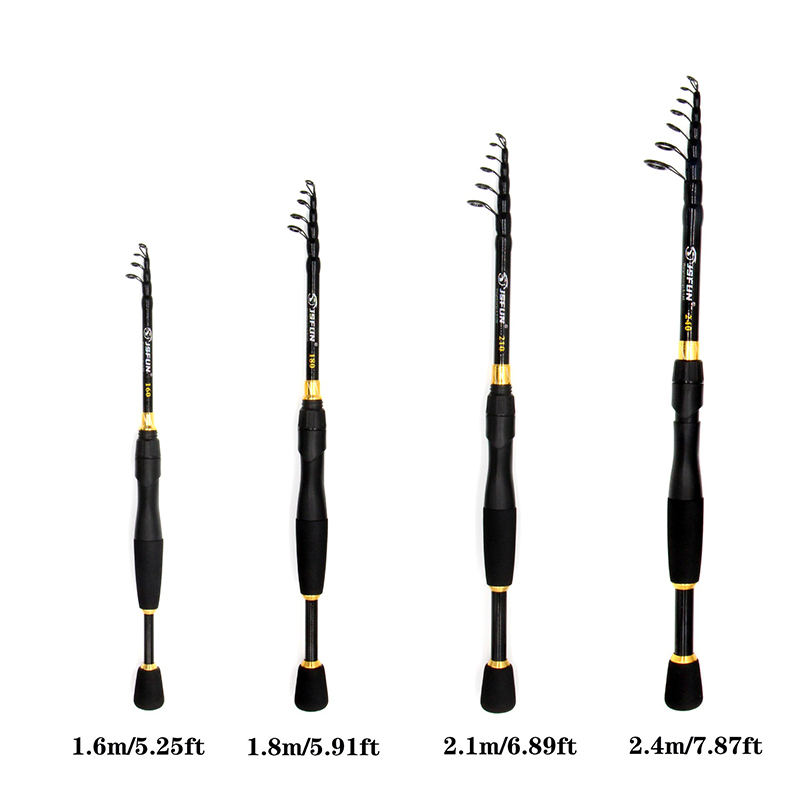 Joran Pancing Teleskopik JSFUN - Fishing Rod Combo ulasan dan harga