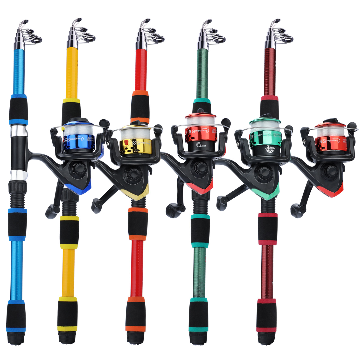 Sougayilang Set tongkat pancin - Fishing Rod Spinning ulasan dan harga